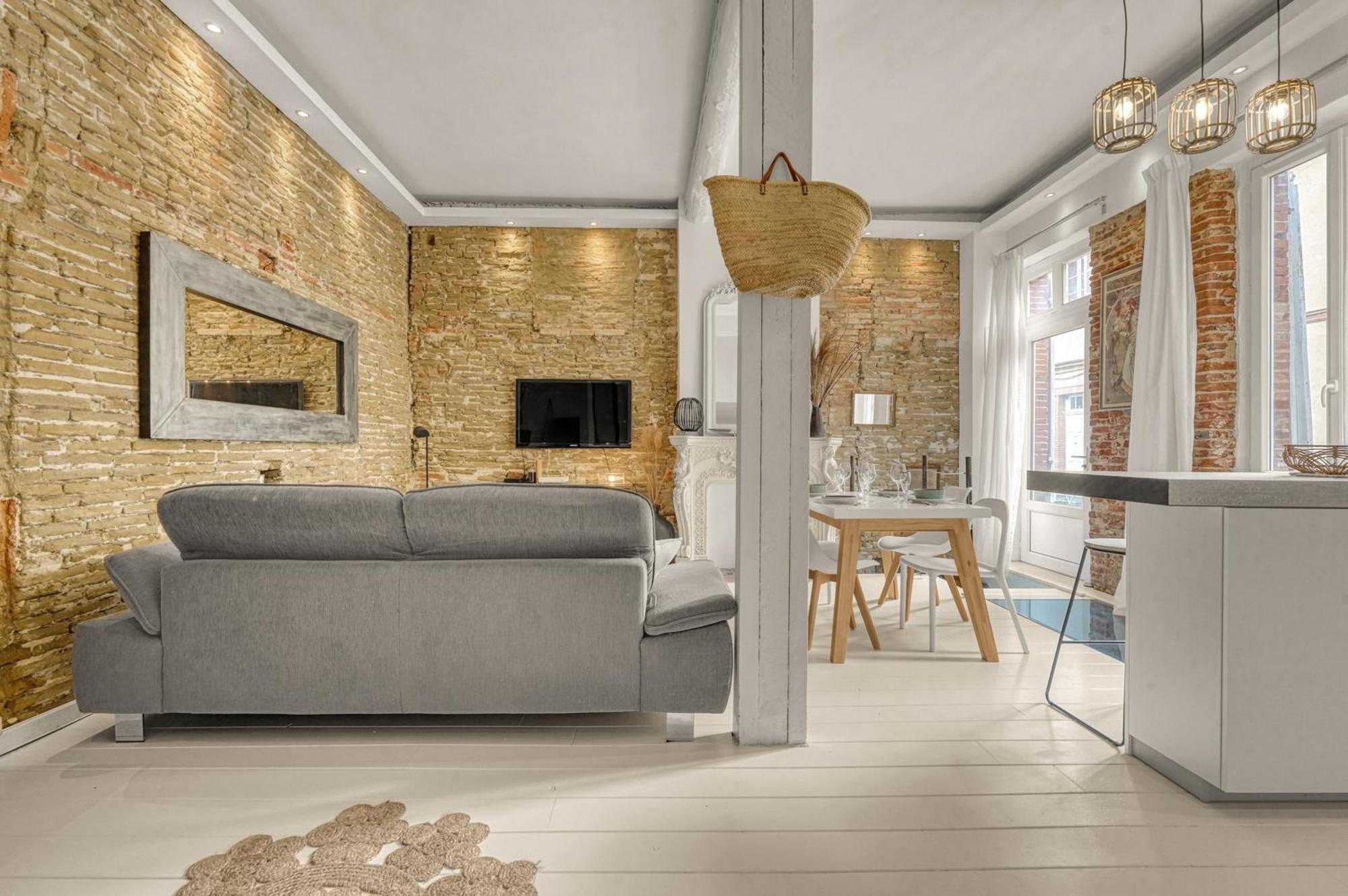 Le Cilaos - Superbe Appt En Centre Ville Toulouse Luaran gambar