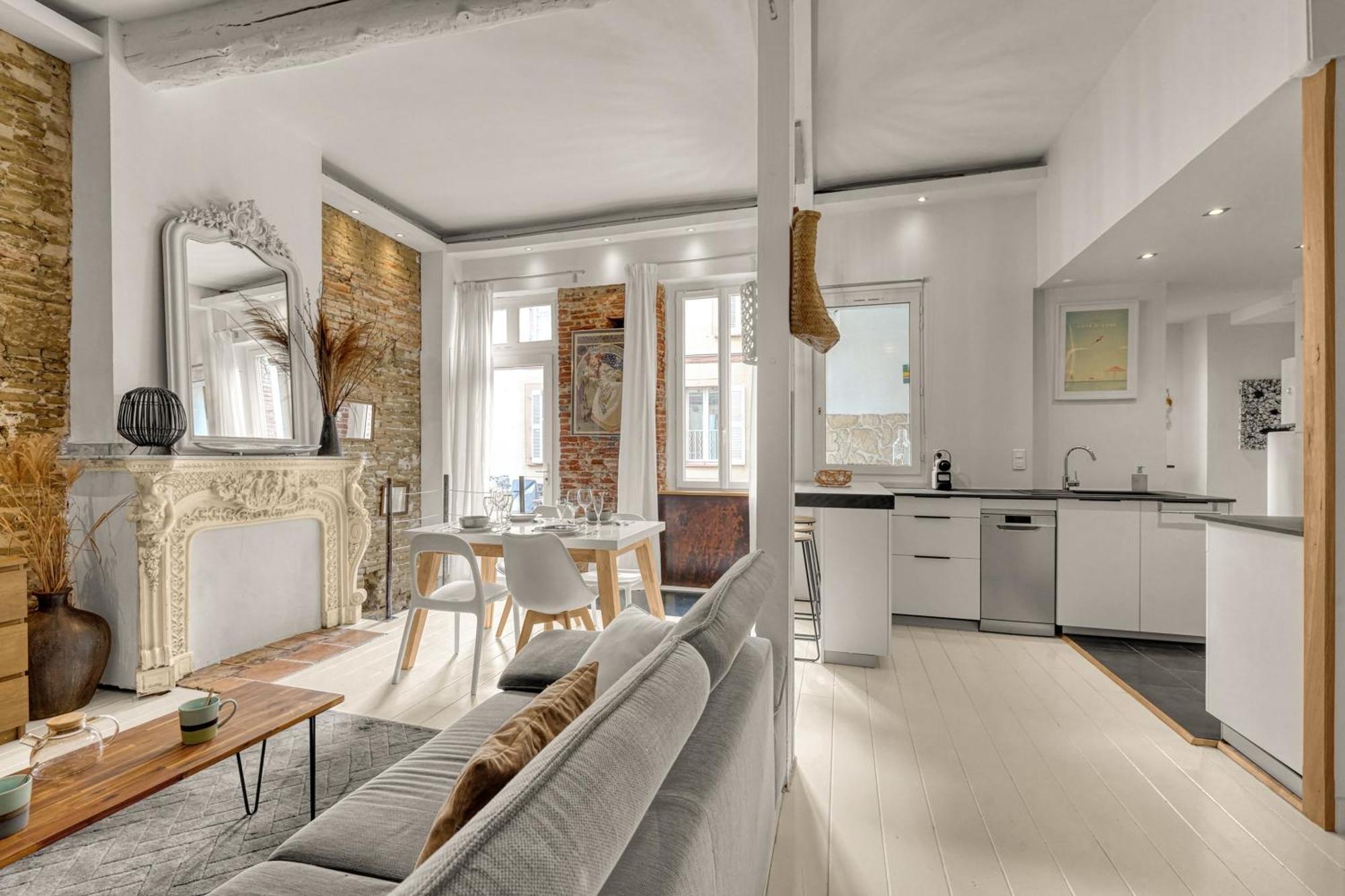 Le Cilaos - Superbe Appt En Centre Ville Toulouse Luaran gambar