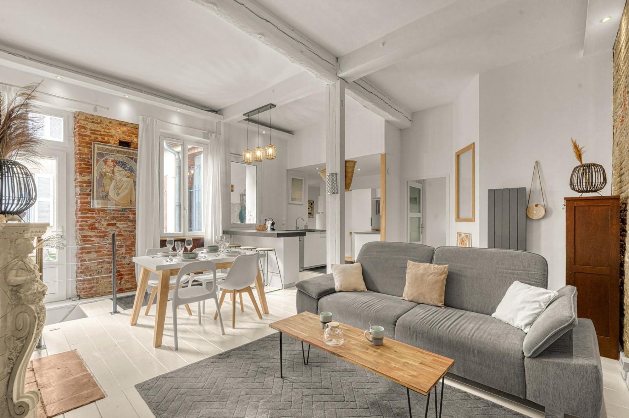 Le Cilaos - Superbe Appt En Centre Ville Toulouse Luaran gambar