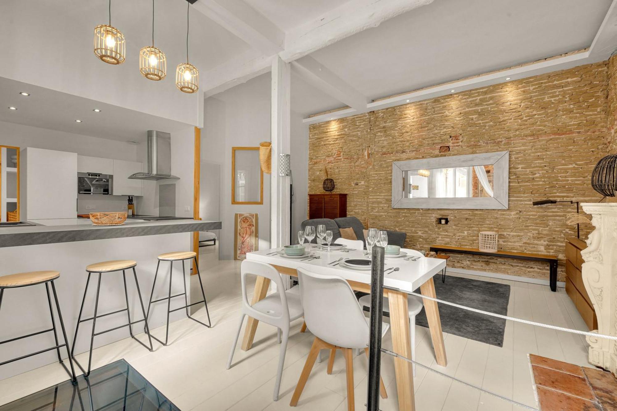Le Cilaos - Superbe Appt En Centre Ville Toulouse Luaran gambar