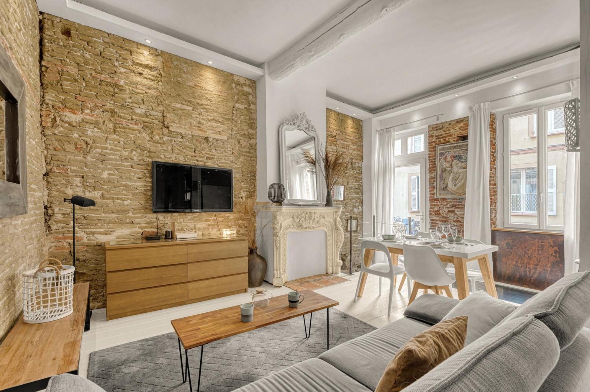 Le Cilaos - Superbe Appt En Centre Ville Toulouse Luaran gambar