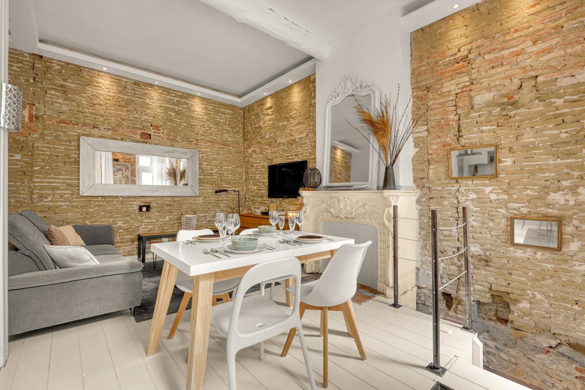 Le Cilaos - Superbe Appt En Centre Ville Toulouse Luaran gambar